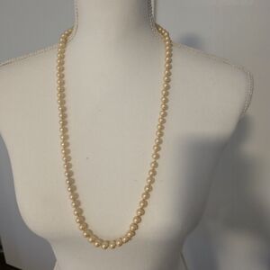 Classic Cream Pearl Necklace
